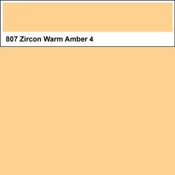 Lee Farbfolie Z807 Zircon Warm Amber 4 25 x 120 cm