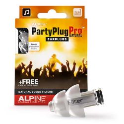 Alpine PartyPlug PRO Natural transparent Gehörschutz