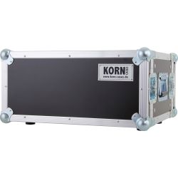 KORN Case 19 Zoll 5HE / 30cm tief phenol braun Casebau