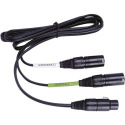 Lewitt DTP 40 Trs Audio Splitter Kabel f. DTP 640 REX 1,5m
