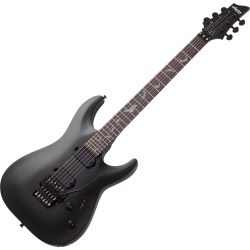 Schecter Damien 6 FR Satin Black E-Gitarre