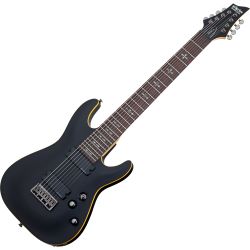 Schecter Demon 8 Aged Black Satin 8-String E-Gitarre