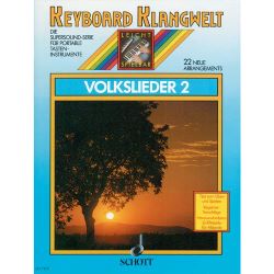Schott - Volkslieder 2 - für Keyboard