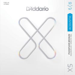 Daddario XSAPB1047-12 12-String Westerngitarre Saiten 010-047