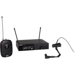 Shure SLXD 14E/98H Instrumenten-Taschensendersys. WB98 823-832 MHz & 863-865 MHz