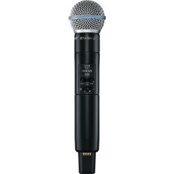 Shure SLXD 2/B58 Handsender Beta 58  823-832 MHz & 863-865 MHz