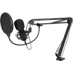 OMNITRONIC BMS-1C USB Kondensator-Broadcastmikrofonset