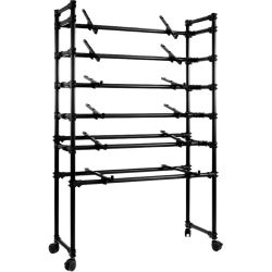 Jaspers KR200-6-150RB Keyboard-Rack mit Lenkrollen