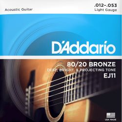 Daddario EJ11 Akustik Gitarrensaiten 012-053