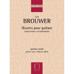 Eschig - Werke für Gitarre/Oeuvres pour Guitare - Leo Brouwer