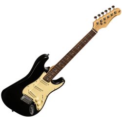 STAGG SES-30 BK Standard S E-Gitarre