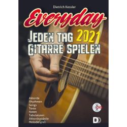 DD Verlag - Every Day Jeden Tag Gitarre spielen (+CD) - Dietrich Kessler