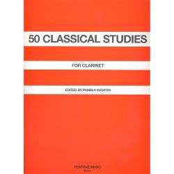 Fentone Music - 50 classical Studies - f. Klarinette