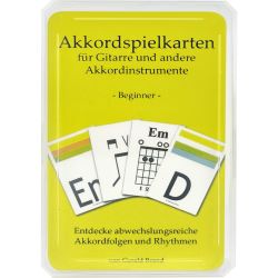 Akkordspielkarten Beginner-Set