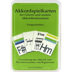 Akkordspielkarten Fortgeschrittenen-Set (Add-on)