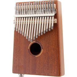 U-Turn M17E Mahagoni 17-Ton Kalimba inkl. Pickup & Zubehör