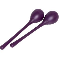 STAGG Maracas Eiförmig violett (1 Paar)