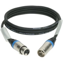 Klotz LX3-3X1K2-25.0 DMX Kabel OT206Y schwarz 25m