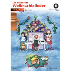 Schott - Die schönsten Weihnachtslieder (+OA) - f. Klavier
