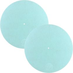 Dr.Suzuki 12“ Slipmats Mix-Edition light blue