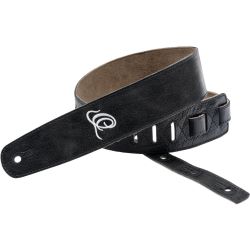 Ortega OSSU-10 Echtleder Gitarrengurt „ash“