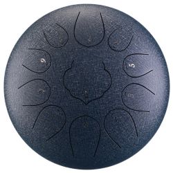 U-Turn TD10-11-MBL Midnight Blue C-Dur Tongue Drum inkl. Zubehör
