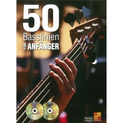 Play Music - 50 Basslinien für Anfänger (+Downloads) - f. E-Bass - M. Junger