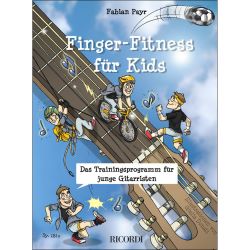 Ricordi - Finger-Fitness für Kids - f. Gitarre (TAB) - Fabian Payr
