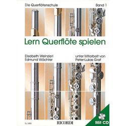 Ricordi - Lern Querflöte spielen Band 1 (+CD) - Elisabeth Weinzierl-Wächter