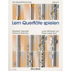 Ricordi - Lern Querflöte spielen Band 2 (+CD) - Elisabeth Weinzierl-Wächter