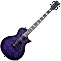 ESP Ltd EC-1000 QM See Thru Purple SB E-Gitarre
