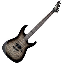 ESP Ltd M-1001NT QM Charcoal Burst E-Gitarre