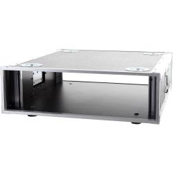 KORN Case 19 Zoll Rack ohne Deckel 3 HE / 60 cm Hexa Casebau