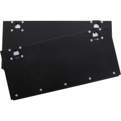 KORN Case 2x Deckel für 19 Zoll Rack ohne Deckel 5 HE / 60 cm Hexa Casebau