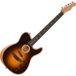 Fender Acoustasonic Player Tele SHDW BST E-Gitarre inkl. Gigbag