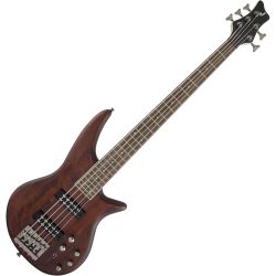 Jackson JS Series Spectra Bass JS3V Walnut Stain 5-String E-Bassgitarre