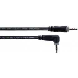 Cordial elements Klinke 3,5mm stereo / Winkel-Klinke 3,5 stereo ES 3 WWR