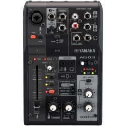 Yamaha AG03 MK2 schwarz