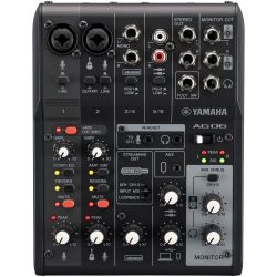 Yamaha AG06 MK2 schwarz