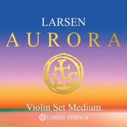 Larsen Aurora D Silber Medium Saitensatz f. Violine 4/4