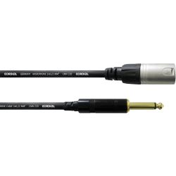 Cordial XLR male / Klinke 6,3mm mono 10m CCM 10 MP