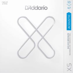Daddario XSABR1047-12 12-String Westerngitarre Saiten 010-047