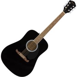 Fender FA-125 Dreadnought BLACK Westerngitarre