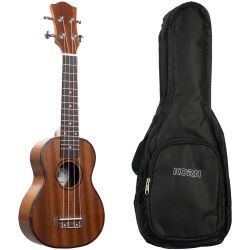 KORN Premium Mahagoni Sopran-Ukulele inkl. Gigbag
