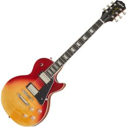 Epiphone Les Paul Muse Figured Magma Orange Fade E-Gitarre