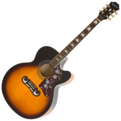 Epiphone J-200 EC Studio Vintage Sunburst Westerngitarre