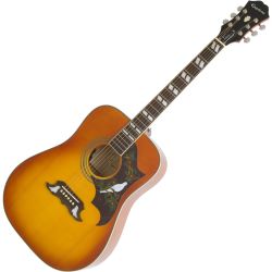 Epiphone Dove Studio Violinburst Westerngitarre