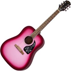 Epiphone Starling Hot Pink Pearl Westerngitarre