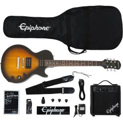 Epiphone Les Paul Player Pack 240V Vintage Sunburst