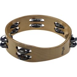STAGG Holz-Tambourin 8 Zoll 2 reihig ohne Fell
